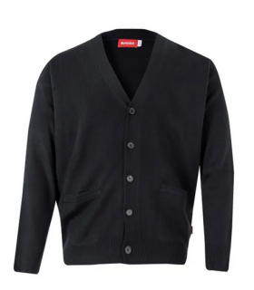 CHAQUETA UNISEX PUNTO FINO AZUL/MARINO T/L