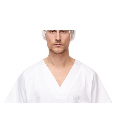 GORRO PLEGADO ACORDEON PP BLANCO