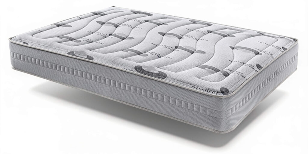 Colchón Mod. Medical Confort 90x190x24 cm con núcleo ECONATUR, viscoelástica y doble cara